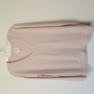 Used Anthropologie Michael Stars pink sweatshirt ligt pink, size XS.